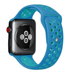 Sport Silicone Watchband Standard Edition, For Apple Watch Series 7 41mm / 6 & SE & 5 & 4 40mm / 3 & 2 & 1 38mm, For Apple Watch Ultra 49mm / Series 8&7 45mm / SE 2&6&SE&5&4 44mm / 3&2&1 42mm