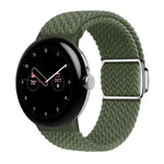 Nylon Loop Magnetic Buckle Watch Band, For Google Pixel Watch 4 / 3 / 2 / 1 41mm