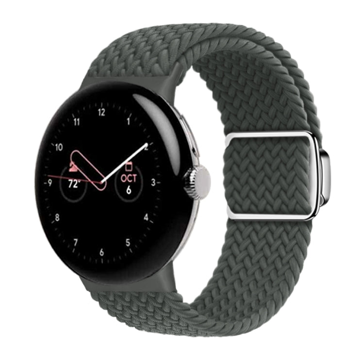 Nylon Loop Magnetic Buckle Watch Band, For Google Pixel Watch 4 / 3 / 2 / 1 41mm