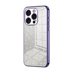 Gradient Glitter Powder Electroplated Phone Case, For iPhone 16 Pro, For iPhone 16 Plus, For iPhone 16, For iPhone 15 Pro Max, For iPhone 15 Pro, For iPhone 15 Plus