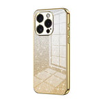 Gradient Glitter Powder Electroplated Phone Case, For iPhone 16 Pro, For iPhone 16 Plus, For iPhone 16, For iPhone 15 Pro Max, For iPhone 15 Pro, For iPhone 15 Plus