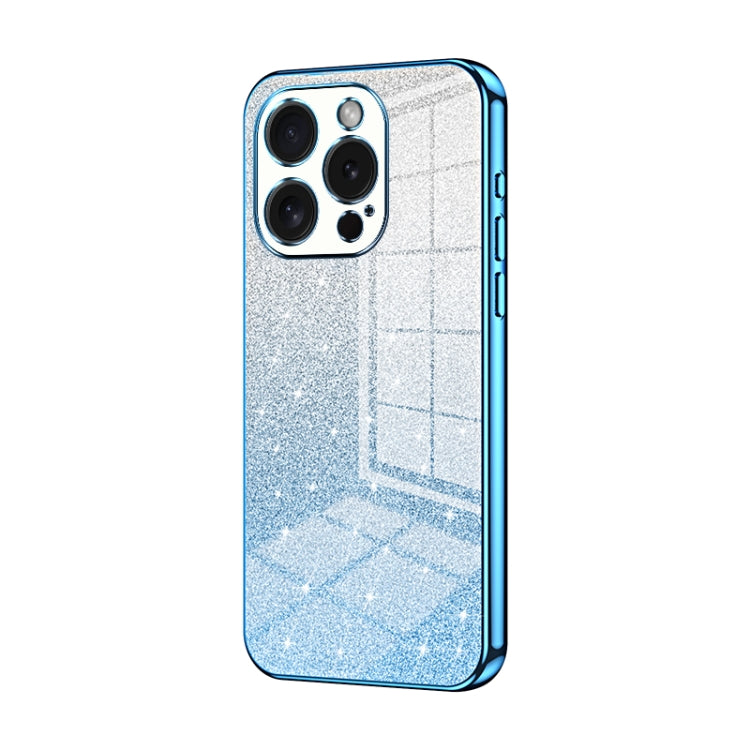 Gradient Glitter Powder Electroplated Phone Case, For iPhone 16 Pro, For iPhone 16 Plus, For iPhone 16, For iPhone 15 Pro Max, For iPhone 15 Pro, For iPhone 15 Plus