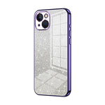 Gradient Glitter Powder Electroplated Phone Case, For iPhone 13 Pro Max, For iPhone 13 Pro, For iPhone 13, For iPhone 12, For iPhone 12 Pro Max, For iPhone 12 Pro