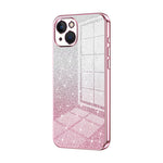Gradient Glitter Powder Electroplated Phone Case, For iPhone 13 Pro Max, For iPhone 13 Pro, For iPhone 13, For iPhone 12, For iPhone 12 Pro Max, For iPhone 12 Pro
