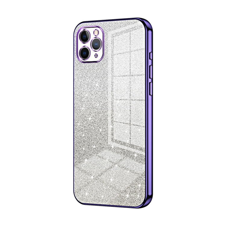 Gradient Glitter Powder Electroplated Phone Case, For iPhone 11 Pro Max, For iPhone 11, For iPhone 11 Pro, For iPhone X / XS, For iPhone XR, For iPhone XS Max