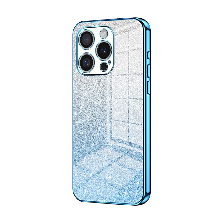 Gradient Glitter Powder Electroplated Phone Case, For iPhone 16 Pro, For iPhone 16 Plus, For iPhone 16, For iPhone 15 Pro Max, For iPhone 15 Pro, For iPhone 15 Plus