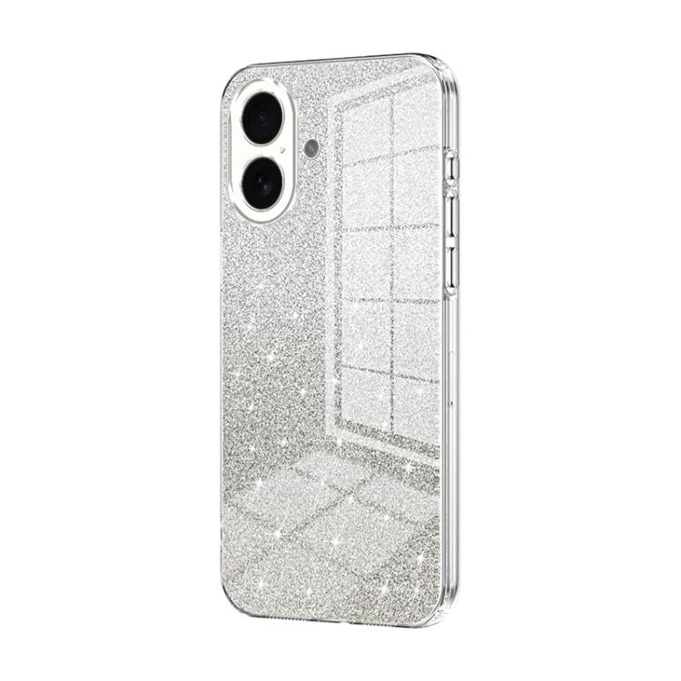 Gradient Glitter Powder Electroplated Phone Case, For iPhone 17e / 16e, For iPhone 17 Pro Max, For iPhone 17 Pro, For iPhone 17, For iPhone Air, For iPhone 16 Pro Max