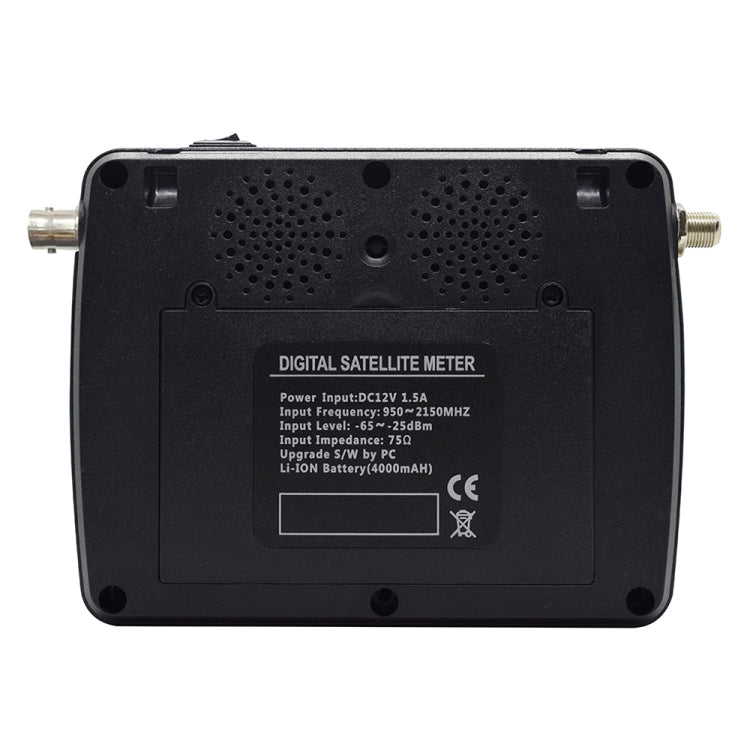 iBRAVEBOX V10 Finder Max+ 4.3 inch Display Digital Satellite Meter Signal Finder, Support DVB-S/S2/S2X AHD, EU Plug, US Plug, UK Plug, AU Plug