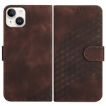 YX0060 Elephant Head Embossed Phone Leather Case with Lanyard, For iPhone 16 Pro, For iPhone 16 Plus, For iPhone 16, For iPhone 15 Pro Max, For iPhone 15 Pro, For iPhone 15 Plus