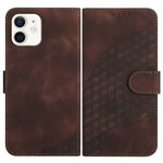 YX0060 Elephant Head Embossed Phone Leather Case with Lanyard, For iPhone 13 Pro Max, For iPhone 13 Pro, For iPhone 13, For iPhone 13 mini, For iPhone 12/12 Pro, For iPhone 12 Pro Max