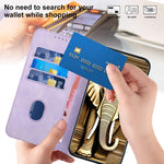 YX0060 Elephant Head Embossed Phone Leather Case with Lanyard, For iPhone 17e / 16e, For iPhone 17 Pro Max, For iPhone 17 Pro, For iPhone 17, For iPhone Air, For iPhone 16 Pro Max