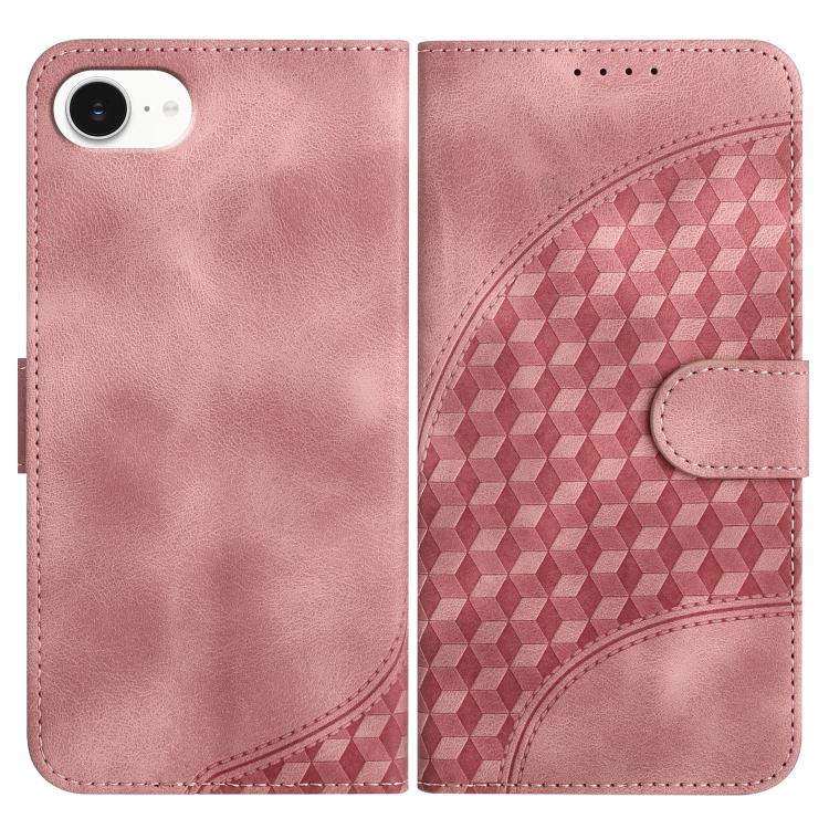 YX0060 Elephant Head Embossed Phone Leather Case with Lanyard, For iPhone 17e / 16e, For iPhone 17 Pro Max, For iPhone 17 Pro, For iPhone 17, For iPhone Air, For iPhone 16 Pro Max