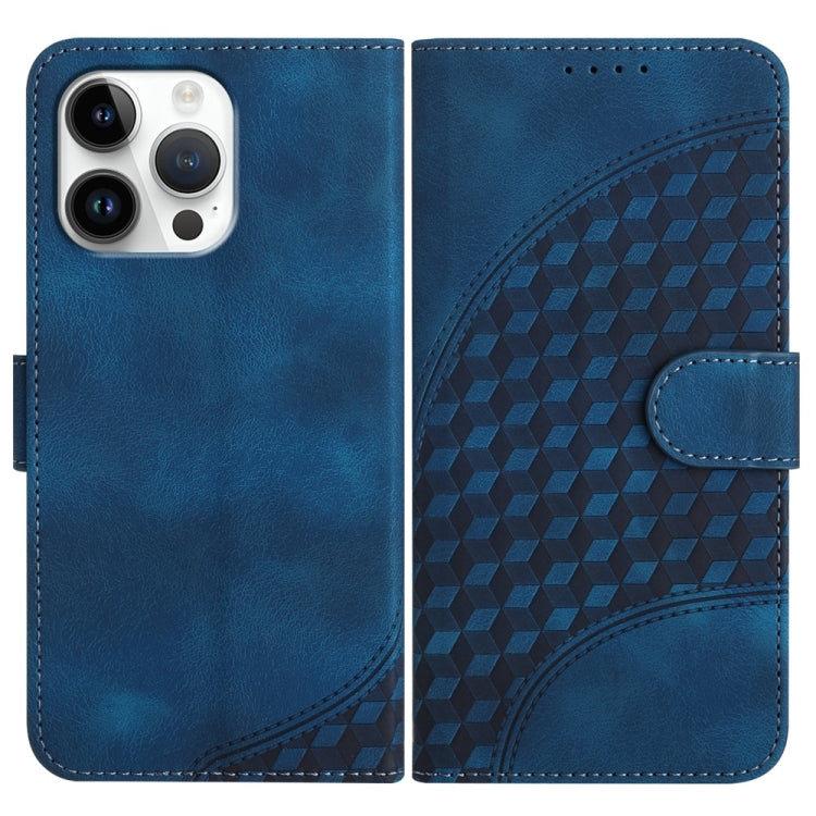 YX0060 Elephant Head Embossed Phone Leather Case with Lanyard, For iPhone 17e / 16e, For iPhone 17 Pro Max, For iPhone 17 Pro, For iPhone 17, For iPhone Air, For iPhone 16 Pro Max