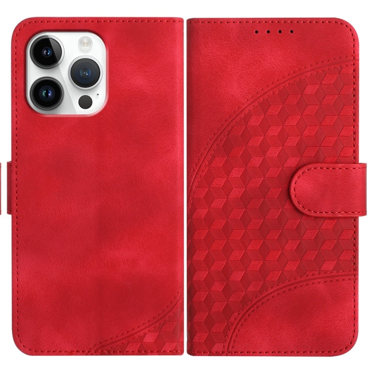 YX0060 Elephant Head Embossed Phone Leather Case with Lanyard, For iPhone 17e / 16e, For iPhone 17 Pro Max, For iPhone 17 Pro, For iPhone 17, For iPhone Air, For iPhone 16 Pro Max