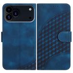 YX0060 Elephant Head Embossed Phone Leather Case with Lanyard, For iPhone 17e / 16e, For iPhone 17 Pro Max, For iPhone 17 Pro, For iPhone 17, For iPhone Air, For iPhone 16 Pro Max