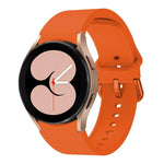 Colorful Buckle Silicone Sport Watch Band, For Samsung Galaxy Watch 6 / 6 Classic