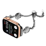 Shell Metal Chain Bracelet Watch Band, For Apple Watch SE 40mm, For Apple Watch SE 44mm, For Apple Watch Series 6 40mm, For Apple Watch Series 6 44mm, For Apple Watch Series 5 44mm, For Apple Watch Series 5 40mm, For Apple Watch Series 4 44mm          ...