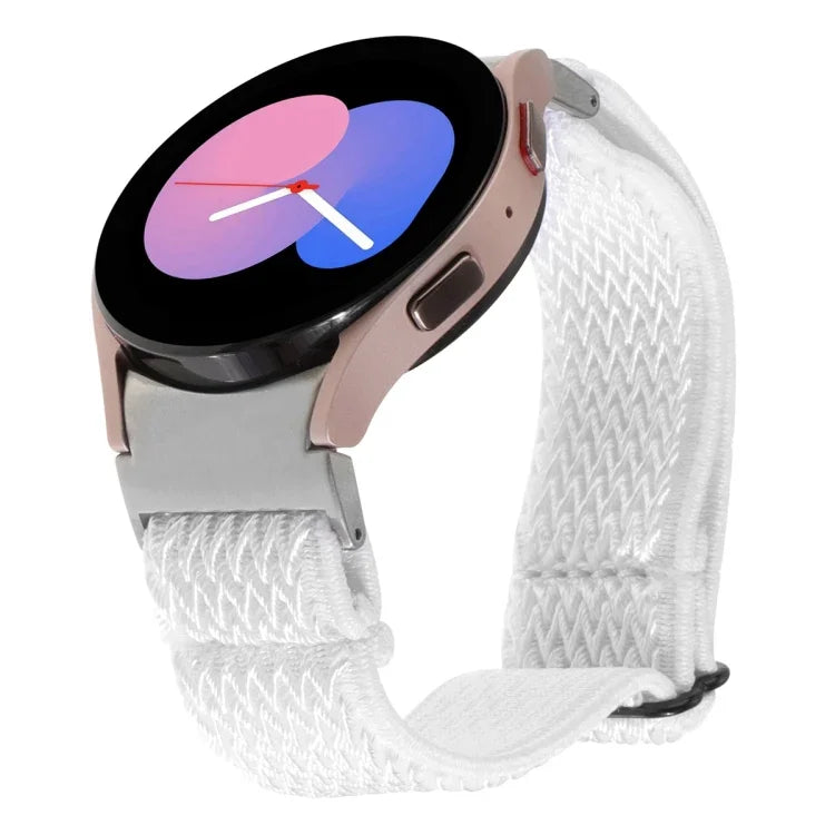 Wave Braided Nylon Watch Band, For Samsung Galaxy Watch6/6 Classic/5/5 Pro