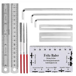 Guitar Repair Tool Set, File Wrench, Chord Cut And Winder, Frets Polishing, Guitar Repair Kit