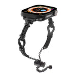 Twist Metal Bracelet Chain Watch Band, For Apple Watch SE 2022 44mm, For Apple Watch Series 7 41mm, For Apple Watch Series 7 45mm, For Apple Watch SE 40mm, For Apple Watch SE 44mm, For Apple Watch Series 6 40mm, For Apple Watch Series 6 44mm           ...