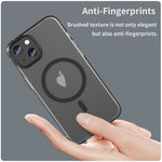 MagSafe Frosted Translucent TPU + PC Full Coverage Phone Case, For iPhone 15, For iPhone 14 Plus, For iPhone 14, For iPhone 14 Pro, For iPhone 14 Pro Max