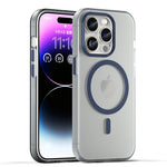 MagSafe Frosted Translucent TPU + PC Full Coverage Phone Case, For iPhone 16 Pro, For iPhone 16 Plus, For iPhone 16, For iPhone 15 Pro Max, For iPhone 15 Pro