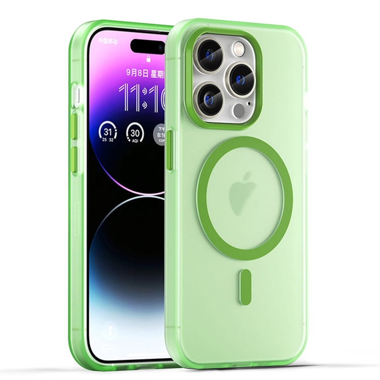 MagSafe Frosted Translucent TPU + PC Full Coverage Phone Case, For iPhone 16 Pro, For iPhone 16 Plus, For iPhone 16, For iPhone 15 Pro Max, For iPhone 15 Pro