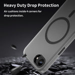 MagSafe Frosted Translucent TPU + PC Full Coverage Phone Case, For iPhone 17e / 16e, For iPhone 17 Pro Max, For iPhone 17 Pro, For iPhone 17, For iPhone Air, For iPhone 16 Pro Max