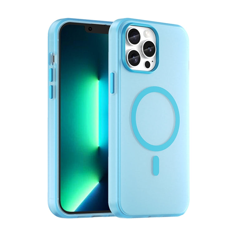 MagSafe Frosted Translucent TPU + PC Full Coverage Phone Case, For iPhone 14 Pro Max, For iPhone SE 2022 / 2020 / 8, For iPhone 13 Pro Max, For iPhone 13 Pro, For iPhone 13