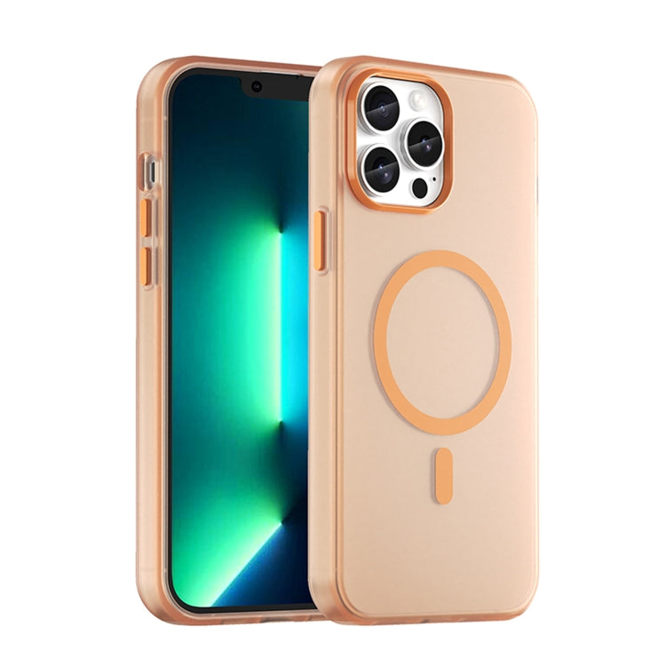 MagSafe Frosted Translucent TPU + PC Full Coverage Phone Case, For iPhone 14 Pro Max, For iPhone SE 2022 / 2020 / 8, For iPhone 13 Pro Max, For iPhone 13 Pro, For iPhone 13