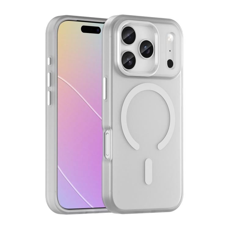 MagSafe Frosted Translucent TPU + PC Full Coverage Phone Case, For iPhone 17e / 16e, For iPhone 17 Pro Max, For iPhone 17 Pro, For iPhone 17, For iPhone Air, For iPhone 16 Pro Max