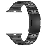 Tortoise Buckle Titanium Steel Watch Band, For Apple Watch SE 2023 44mm, For Apple Watch SE 2023 40mm, For Apple Watch Ultra 2 49mm, For Apple Watch Series 9 45mm, For Apple Watch Series 9 41mm, For Apple Watch Ultra 49mm, For Apple Watch Series 8 41mm...