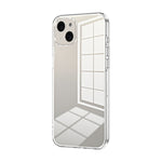 Transparent Plating Fine Hole Phone Case, For iPhone 16 Pro, For iPhone 16 Plus, For iPhone 16, For iPhone 15 Pro Max, For iPhone 15 Pro, For iPhone 15 Plus