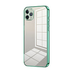 Transparent Plating Fine Hole Phone Case, For iPhone 11 Pro Max, For iPhone 11, For iPhone 11 Pro, For iPhone X / XS, For iPhone XR, For iPhone XS Max