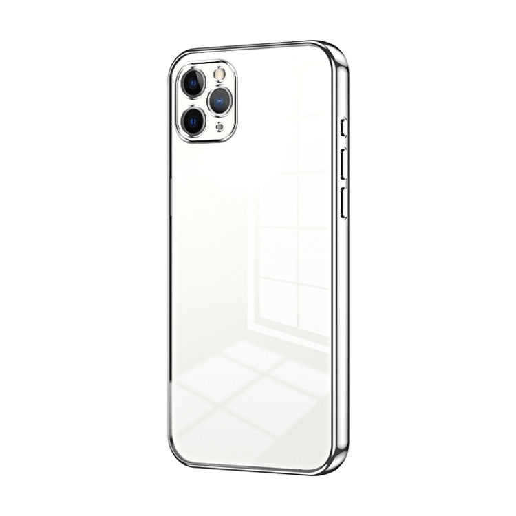 Transparent Plating Fine Hole Phone Case, For iPhone 11 Pro Max, For iPhone 11, For iPhone 11 Pro, For iPhone X / XS, For iPhone XR, For iPhone XS Max