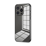 Transparent Plating Fine Hole Phone Case, For iPhone 16 Pro, For iPhone 16 Plus, For iPhone 16, For iPhone 15 Pro Max, For iPhone 15 Pro, For iPhone 15 Plus
