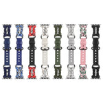 Paracord Genuine Leather Watch Band, For Apple Watch 42mm, For Apple Watch 38mm