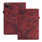 Butterfly Cat Embossing Leather Tablet Case, For iPad Air 13 2026 / 2025 / 2024, For iPad Air 11 2026 / 2025 / 2024, For iPad Pro 13 2025 / 2024, For iPad Pro 11 2025 / 2024, For iPad mini 2024 / 2021