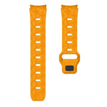 Football Pattern Reverse Buckle Silicone Watch Band, For Samsung Galaxy Watch 6 / 6 Classic