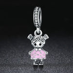 S925 Sterling Silver Perfect Life Sweet Companion Beads DIY Bracelet Necklace Accessories
