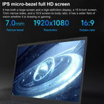 AK15U 15.6 inch Ultrathin Laptop, Windows 10 Intel Processor N95 Quad Core, 12GB+256GB, 12GB+512GB, 12GB+1TB, 16GB+256GB, 16GB+512GB, 16GB+1TB