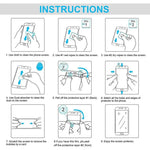9H 0.3mm Explosion-proof Tempered Glass Film, For MSI Claw 8 AI+, For MSI Claw 7 inch Game Console