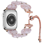 Resin Retractable Chain Watch Band, For Apple Watch SE 2022 40mm, For Apple Watch SE 2022 44mm