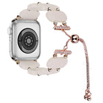 Resin Retractable Chain Watch Band, For Apple Watch Series 4 44mm, For Apple Watch Series 4 40mm