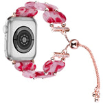 Resin Retractable Chain Watch Band, For Apple Watch Series 4 44mm, For Apple Watch Series 4 40mm