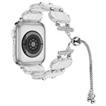 Resin Retractable Chain Watch Band, For Apple Watch Series 2 42mm, For Apple Watch Series 2 38mm