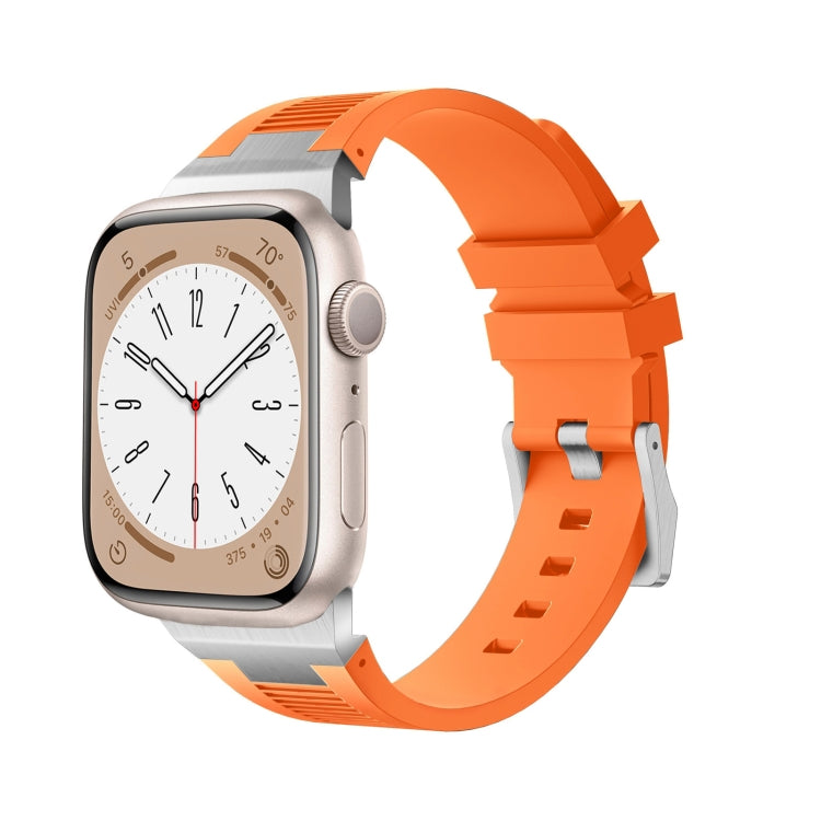 Loners Liquid Silicone Watch Band, For Apple Watch Ultra 49mm, For Apple Watch Series 8 45mm, For Apple Watch SE 2022 44mm