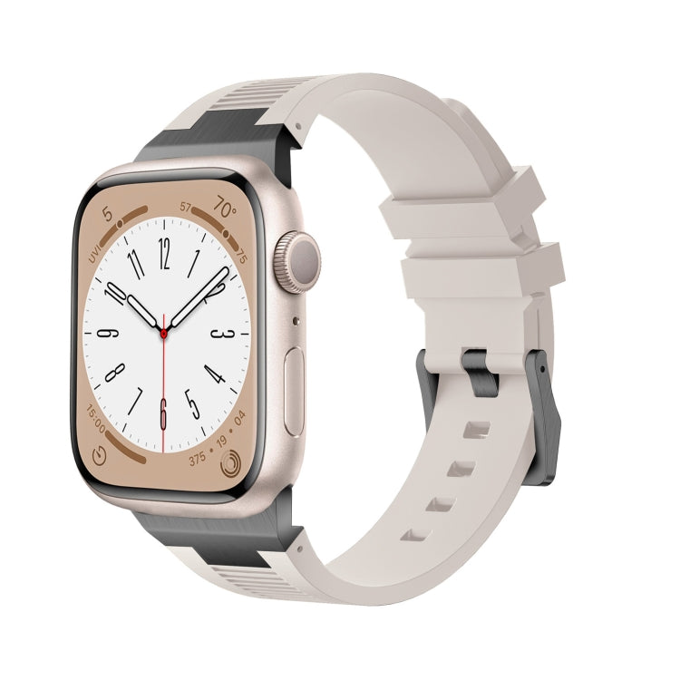 Loners Liquid Silicone Watch Band, For Apple Watch Series 5 44mm, For Apple Watch Series 4 44mm, For Apple Watch Series 3 42mm