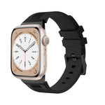 Loners Liquid Silicone Watch Band, For Apple Watch Series 5 44mm, For Apple Watch Series 4 44mm, For Apple Watch Series 3 42mm