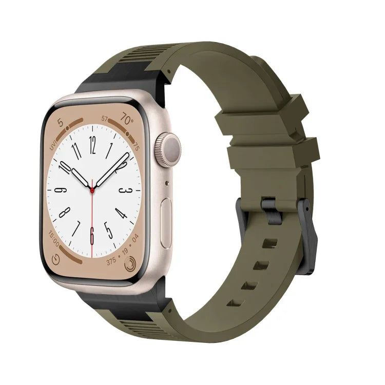 Loners Liquid Silicone Watch Band, For Apple Watch Series 2 42mm, For Apple Watch 42mm